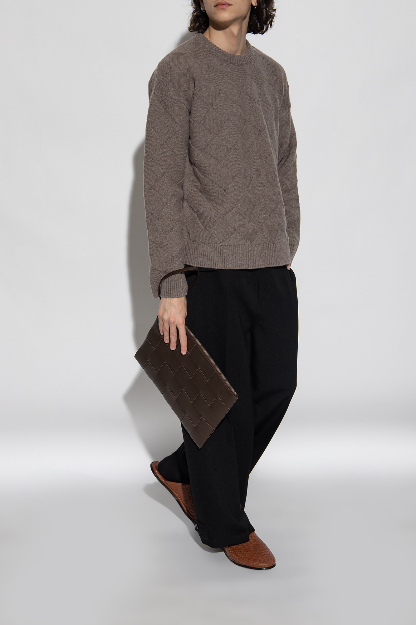 Bottega Veneta mid-length coat - SchaferandweinerShops